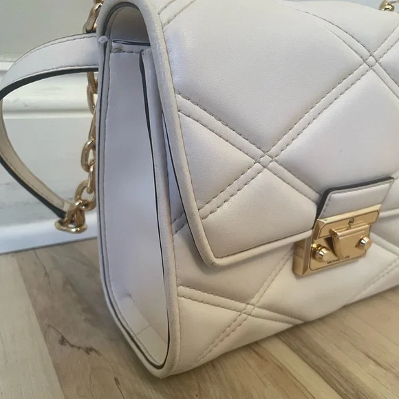 Michael Kors Serena Small Quilted Crossbody Bag - Picture 2 of 11